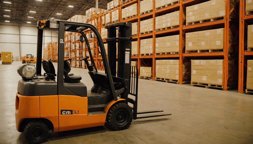 Вилочный погрузчик